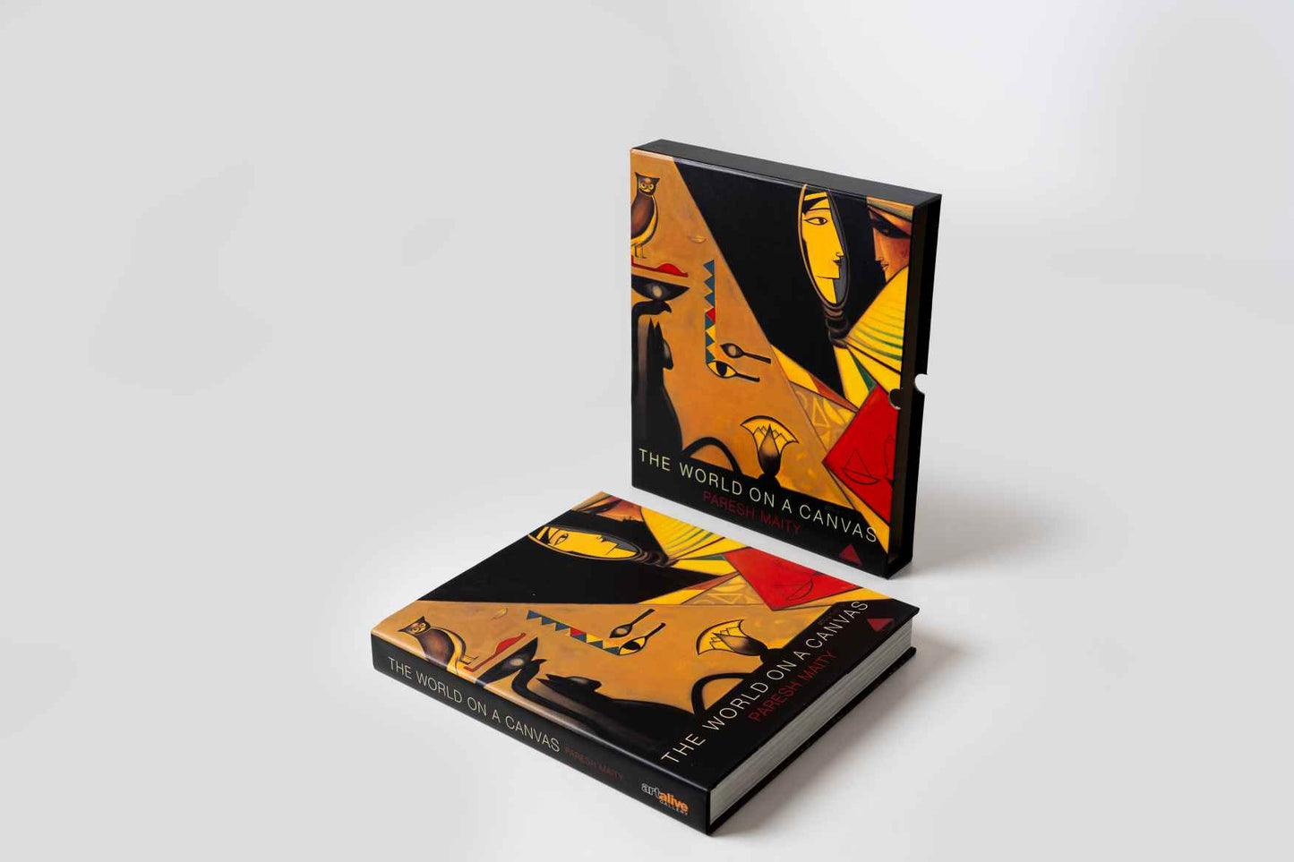 THE WORLD ON A CANVAS : A VISUAL VOYAGE : PARESH MAITY