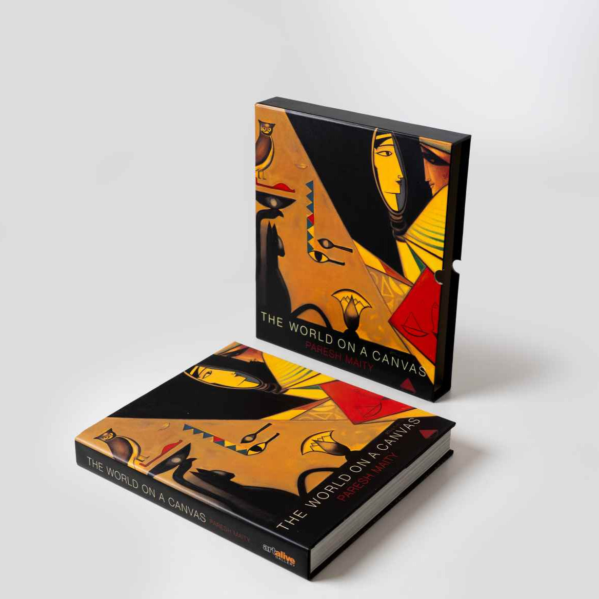 THE WORLD ON A CANVAS : A VISUAL VOYAGE : PARESH MAITY