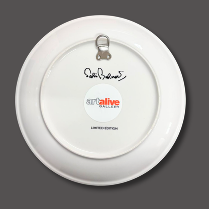 Sakti Burman: Limited Edition Round Porcelain plate