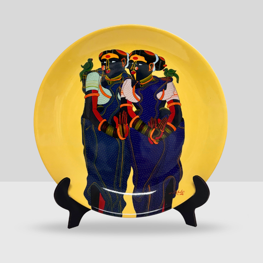 Thota Vaikuntam: Limited Edition Round Porcelain plate