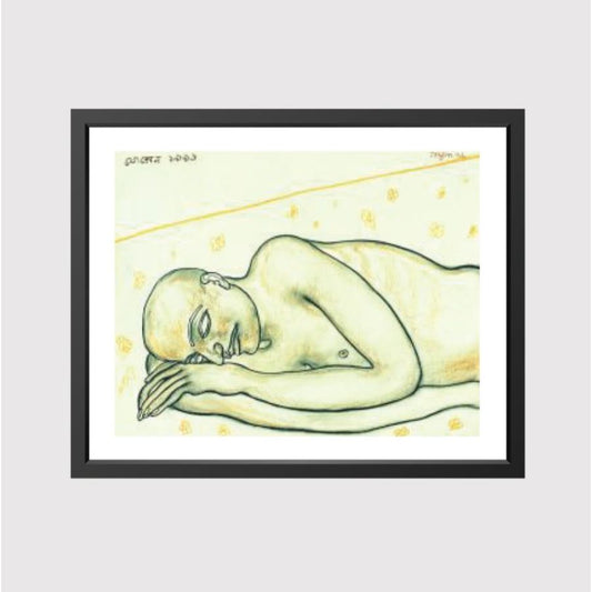 Jogen Chowdhury : Man Lying In the Bed