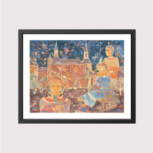 Sakti Burman : Cathedral at Aachen